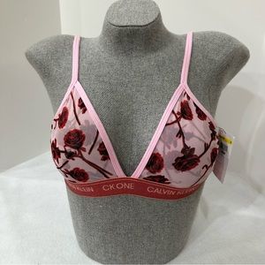 Floral Calvin Klein Bralette